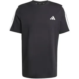 adidas Herren Shirt 3-Streifen, BLACK, XXL