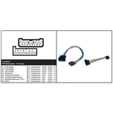 AIV ISO Autoradio-Adapter Auto-Radio Auto-Adapter ISO zu OEM Hersteller, Einbau ISO Auto-Radio OEM Verkablung für Ford Seat VW Sound 2 etc.