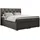 MKS Boxspringbett 160 x 200 cm H3 Dunkelgrau