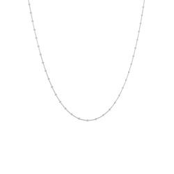 Elli Halskette Feine Schlangenkette Kugeln 925 Silber 45 Damen 