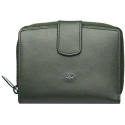 Golden Head Valencia Geldbörse RFID Schutz Leder 12 cm  grün
