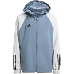 adidas Tiro 23 Competition Allwetterjacke Kinder HU1319 - team onix/team light grey 152