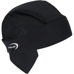 E.COOLINE Powercool SX3 Bandana light schwarz - sekundenschnelle Aktivierung mit Wasser - stundenlange, trockene Kühlung für heiße Arbeitsbedingungen