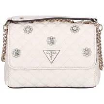 GUESS Umhängetasche Everlee Mini Convertible XBody Flap off white