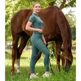 Elt Reitleggings Ella Glam 38 Grünbraun