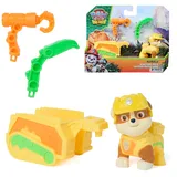 PAW PATROL: Der Dino Film, Rubbles Dino Werkzeug-Pack, Rubble-Figur mit Anhänger und Werkzeugen, Spielzeug für Kinder ab 3 Jahren