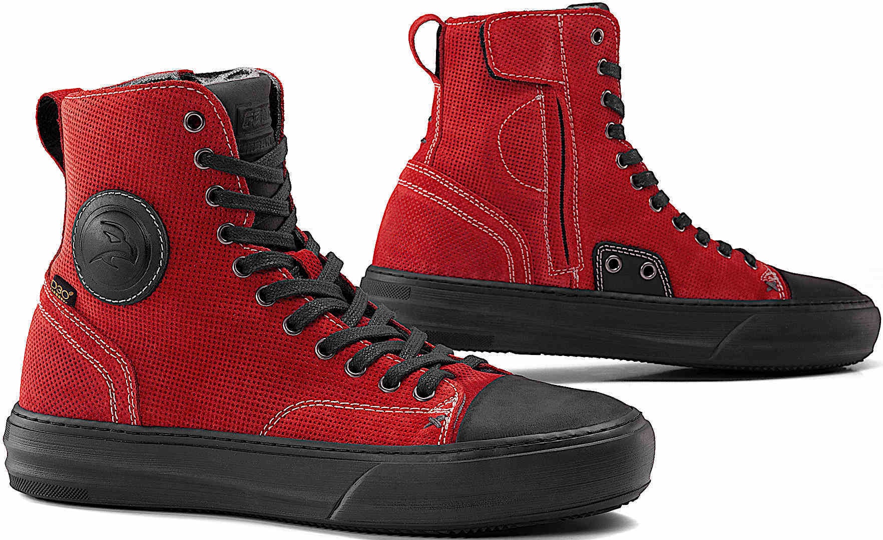 Falco Lennox 2 Motorschoenen, rood, 41 Voorman