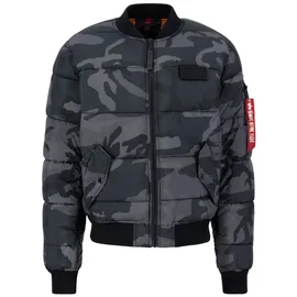 Alpha Industries Ma-1 Camo Bomberjacke Black Camo 2XL