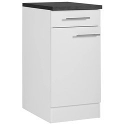 Unterschrank OPTIFIT „Mini“ Schränke Gr. B/H/T: 40 cm x 84,8 cm x 60 cm, 1 St., weiß Unterschränke Breite 40 cm