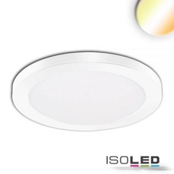 LED Aufbau/Einbauleuchte Slim Flex 18W weiß ColorSwitch warm/neutralweiß 1530lm EEK F [A-G]