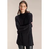 TAMARIS Stehkragenpullover Schwarz 36/38