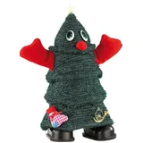 Infactory Singender, laufender Weihnachtsbaum "Swinging Xmas Tree", 27 cm