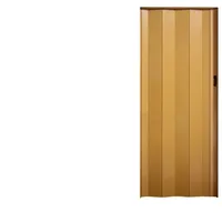 Falttür Schiebetür Lamellentür Nischentür aus Kunststoff Faltwand 84x205cm (Modell 1 buche)