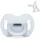 Suavinex Silikon-Schnuller, 0/6 Monate & Neugeborene, Physiologische Sx Pro-Sauger, Weich & Flexibel, Ideal zum Schlafen, Respektiert die Mundentwicklung, Colour Essence, Ballad Blue