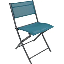 VCM Sumila Gartenstuhl 45 x 45 x 108 cm blau 6 St.