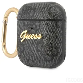 GUESS GUA24GSMK AirPods grau 4G Script Metal Collection
