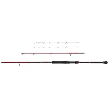 Penn Squadron III Boat Sensitip Spinnrute | 24T High Modulus Carbon & SW-Proof-Komponenten | Eva-Griff | Meeresangeln auf Kabeljau, Pollock, Bass & Leng mit 3 austauschbaren Spitzen | 2,40 m