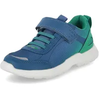 Superfit Rush Sneaker, Blau/Grün 8070, 30 EU Weit