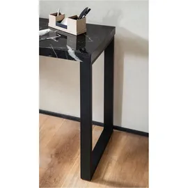 Wohnling Konsolentisch 120x40x76 cm Schwarz