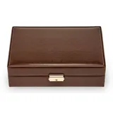 SACHER Uhrenbox für 12 Uhren Braun