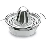 Lacor Manuelle Zitronenpresse Mini 150 ml silber