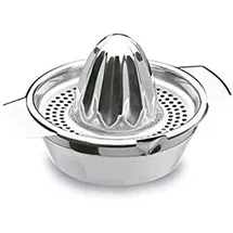 Lacor Manuelle Zitronenpresse Mini 150 ml silber