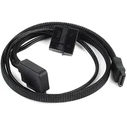 SilverStone CP10 - SATA-Kabel - interne Stromversorgung, 4-polig, SATA zu Slimli
