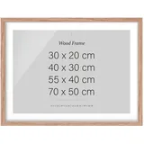 Bilderdepot24 Bilderrahmen Eiche beige 20x25 cm 1 St.