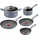 Tefal Cera Color Pfannen-Set 7-tlg. 20 cm + 24 cm + 28 cm + 30 cm + 32 cm + 26 x 26 cm + 28 x 28 cm