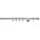 MYDECO Gardinenstange MYDECO "20mm Spitze Wandträger 6,5 cm", silber (edelstahlfarben), L:220cm, Gardinenstangen