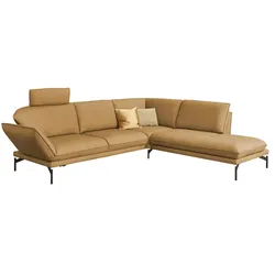 himolla Ecksofa  1478 ¦ gelb ¦ Maße (cm): B: 275 H: 87