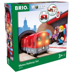 BRIO Spiel Metro Bahn Set