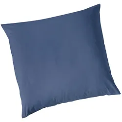 Kissenhülle LUXUS blau - blau