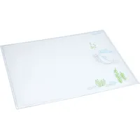 Laufer Läufer 43614 Durella Emotion Schreibtischunterlage Motiv Delfin, 40x53 cm, glasklar transparente Schreibunterlage mit Motiv Meer