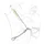 Petzl Scorpio Eashook Klettersteigset Grau