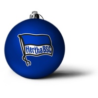 Hertha BSC Berlin Dekoobjekt blau