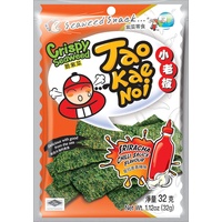 Taokaenoi Crispy Seaweed Snack Sriracha (Algensnack), 32 g