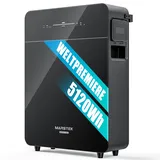 MARSTEK VENUS E 3.0, AC-gekoppeltes Balkonkraftwerk & Solarspeicher 5,12 kWh,38,5% kleiner & 7,4% leichter 0% MwSt.,Jährlich bis zu 1.310 € sparen