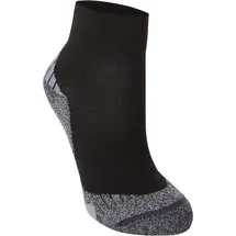 Mc Kinley Flo Quarter Funktionssocken 45-47 Schwarz/Grau