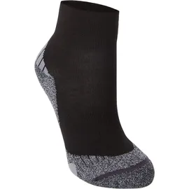 Mc Kinley Flo Quarter Funktionssocken 45-47 Schwarz/Grau