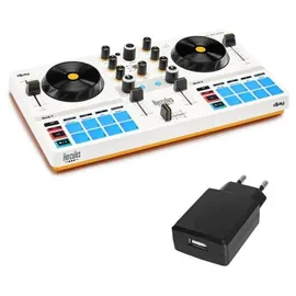 Hercules DJControl Mix Ultra mobiler DJ-Controller mit Netzteil, DJ Controller