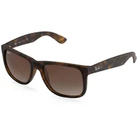 Ray-Ban Justin RB4165 710/13 55-16 matte tortoise/brown