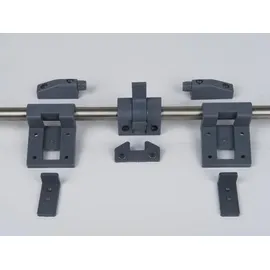 geli Lippert Tischgleitschiene mit Mittelanschlag und Feststellhebel