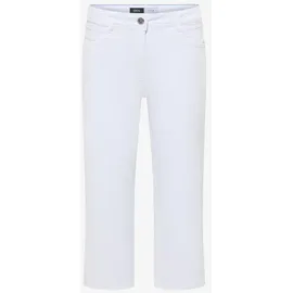 Cecil Wide Leg 3/4 Jeans im Loose Fit - Weiß