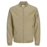 JACK & JONES JJERUSH Bomber beige M