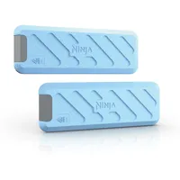 Ninja Kühlakku 2er-Pack je 317 g XSKSMLICEPKEUK blau