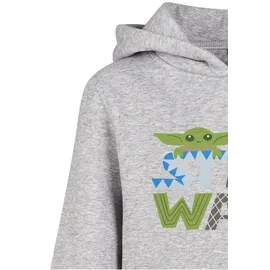 Mister Tee Star Wars Colorful Logo Kapuzenpullover Heather Grey 110-116 cm