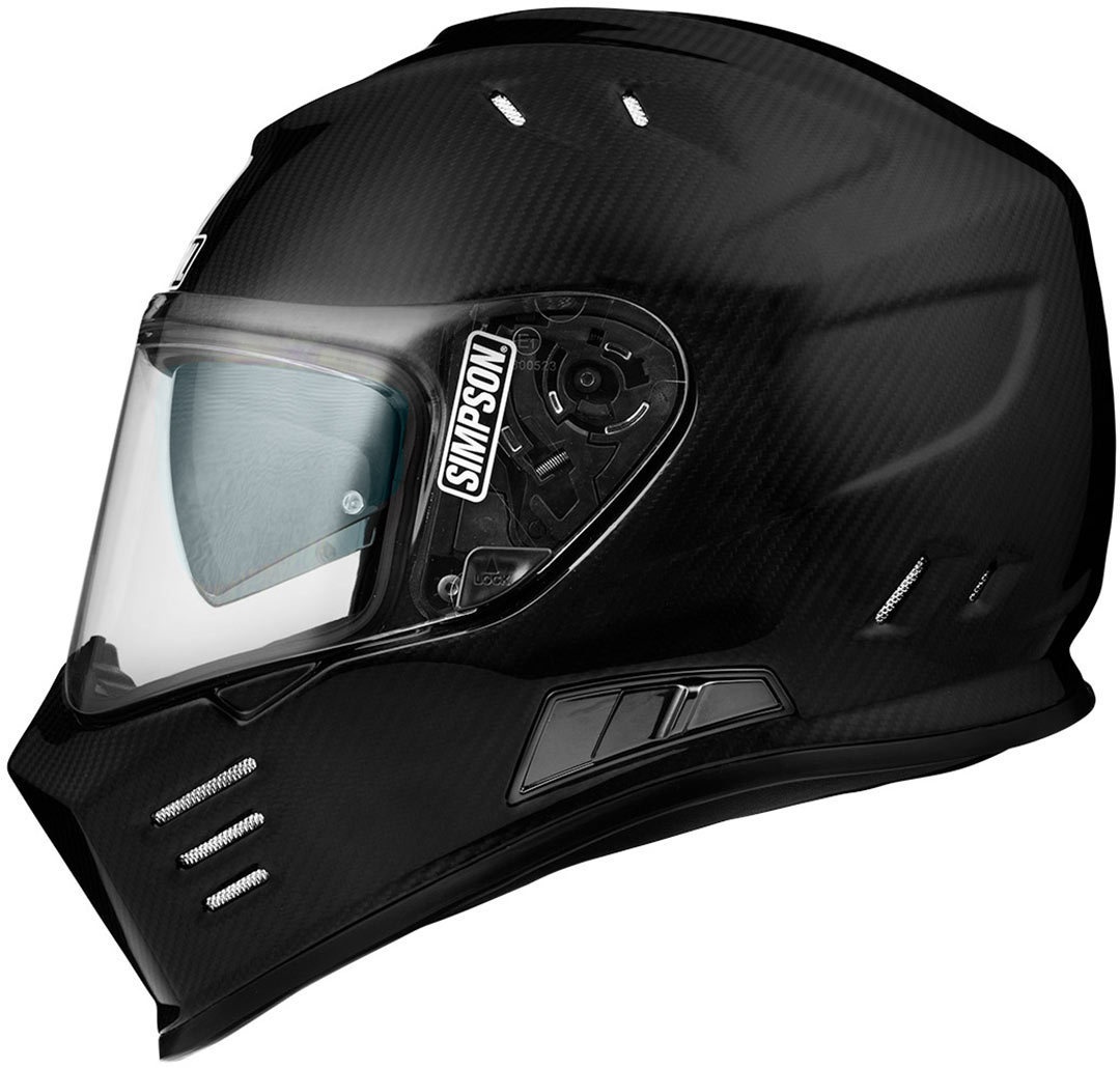 Simpson Venom Carbon Helm, carbon, XS