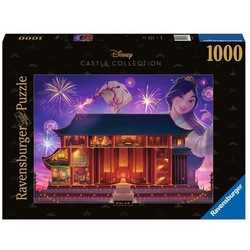 Ravensburger Puzzle Puzzle Disney Castle: Mulan, 1000 Puzzleteile