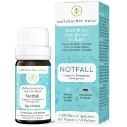 Wolfsbacher Natur Bachblüten Notfall Globuli 10 g